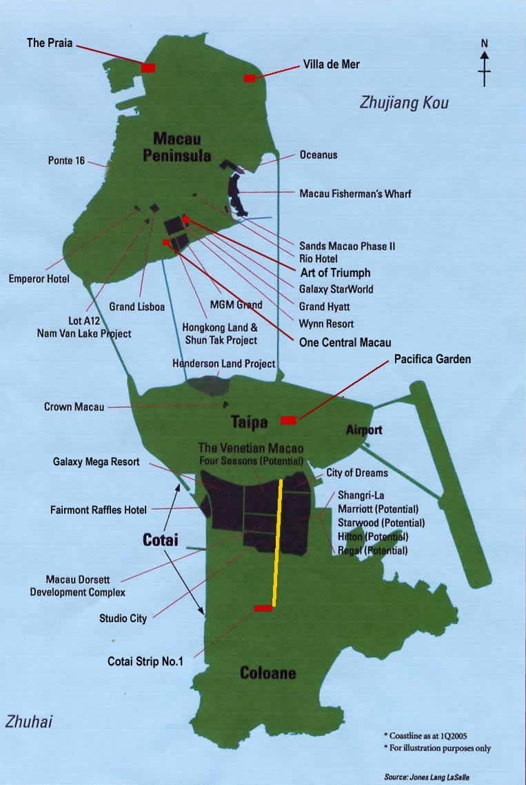 வரைபடம் மக்காவு சூதாட்ட இடம்