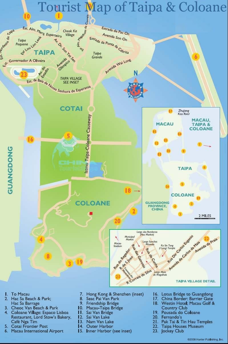 வரைபடம் மக்காவு தீவு